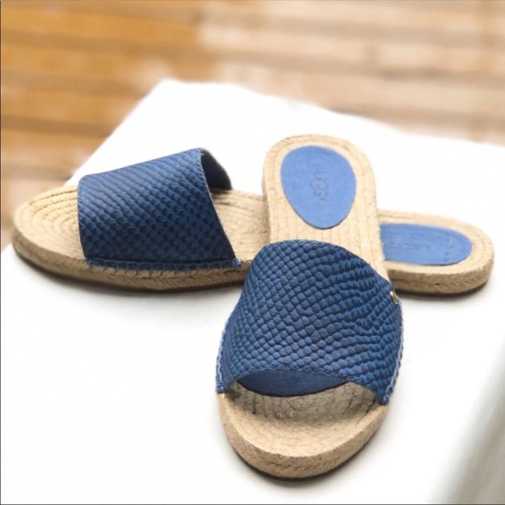 UGG espadrille slides